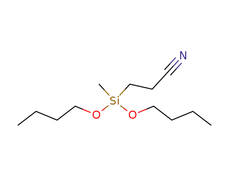 propanenitrile, 3-(dibutoxymethylsilyl)-