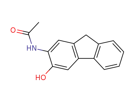 Molecular Structure of 1838-56-8 (3-HYDROXY-2-ACETYLAMINOFLUORENE)
