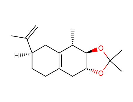 (3aR,4S,6R,9aR)-6-Isopropenyl-2,2,4-trimethyl-3a,4,5,6,7,8,9,9a-octahydro-naphtho[2,3-d][1,3]dioxole