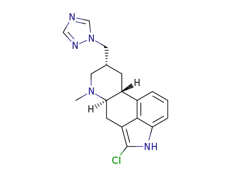 (5R,8S,10R)-2-Chloro-6-methyl-8-(1,2,4-triazol-1-ylmethyl)ergoline
