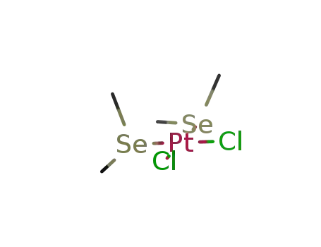 Molecular Structure of 18252-65-8 (Platinum(II), bis(methyl selenide)dichloro-, cis.)