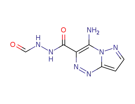 4-アミノ-N'-ホルミルピラゾロ[3,2-c][1,2,4]トリアジン-3-カルボヒドラジド