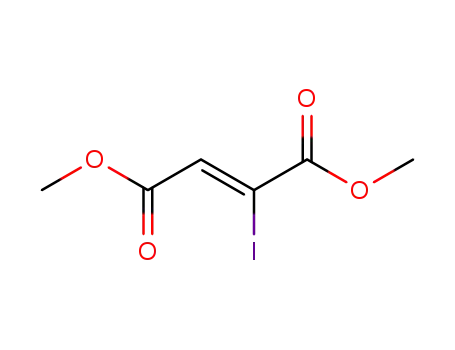 Molecular Structure of 1600-35-7 (dimethyl (2Z)-2-iodobut-2-enedioate)