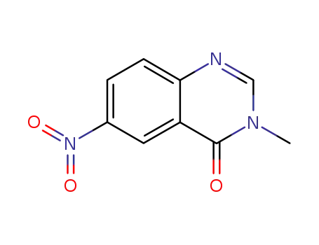 Molecular Structure of 16064-13-4 (3-methyl-6-nitroquinazolin-4(3H)-one)