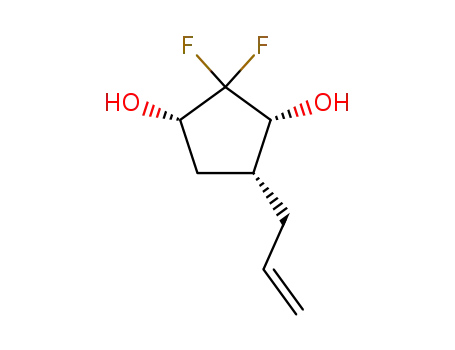 (1S,3R,4R)-4-Allyl-2,2-difluoro-cyclopentane-1,3-diol