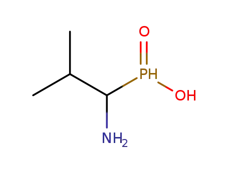 Molecular Structure of 65577-07-3 ((-)-1-amino-2-methylpropylphosphonous acid)