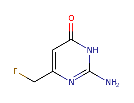 4(1H)-Pyrimidinone, 2-amino-6-(fluoromethyl)- (9CI)