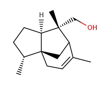 Molecular Structure of 18319-35-2 (Cedren-13-ol, 8-)