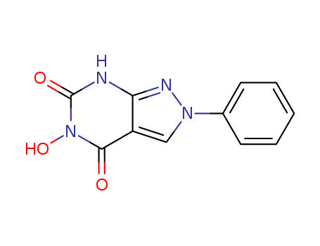1H-Pyrazolo[3,4-d]pyrimidine-4,6(2H,5H)-dione,5-hydroxy-2-phenyl- cas  16078-64-1