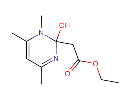 2-ethoxycarbonylmethyl-2-hydroxy-1,4,6-trimethyl-1,2-dihydropyrimidine