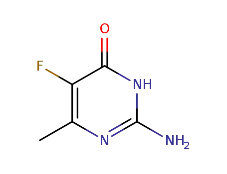 4-Pyrimidinol, 2-amino-5-fluoro-6-methyl- (6CI,8CI)