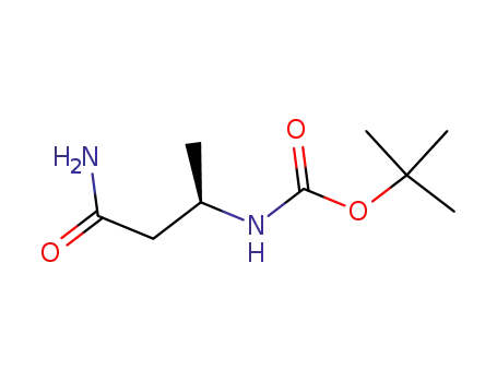 카르밤산, (3-아미노-1-메틸-3-옥소프로필)-, 1,1-디메틸에틸 에스테르, (R)-