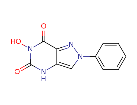 2H-Pyrazolo[4,3-d]pyrimidine-5,7(4H,6H)-dione,6-hydroxy-2-phenyl- cas  16078-67-4