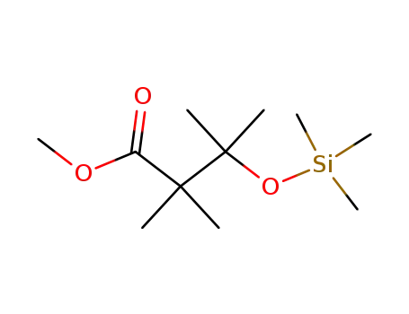 Molecular Structure of 115579-81-2 (3-trimethylsiloxy-2,2,3-trimethylbutyrate)