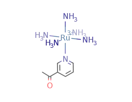 [(NH<sub>3</sub>)5Ru(3-acetylpyridine)]<sup>(3+)</sup>
