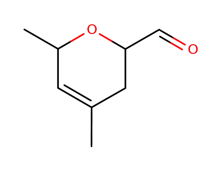 Molecular Structure of 159849-68-0 (2H-Pyran-2-carboxaldehyde, 3,6-dihydro-4,6-dimethyl-, trans- (9CI))