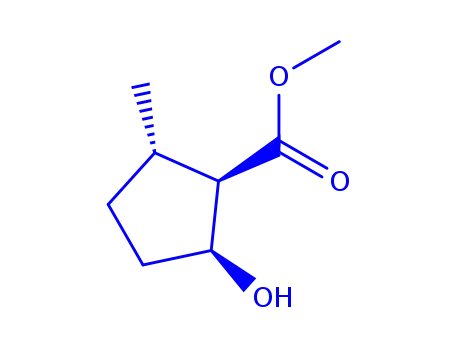 Cyclopentanecarboxylic acid, 2-hydroxy-5-methyl-, methyl ester, (1R,2S,5S)-