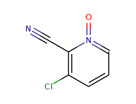 3-chloro-2-cyanopyridine-N-oxide