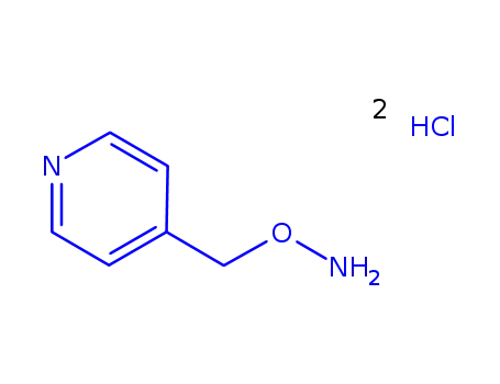 Molecular Structure of 16115-54-1 (4-AMINOXYMETHYL PYRIDINE HYDROCHLORIDE)