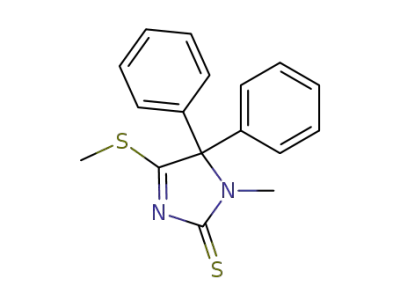 1-メチル-4-(メチルチオ)-5,5-ジフェニル-3-イミダゾリン-2-チオン
