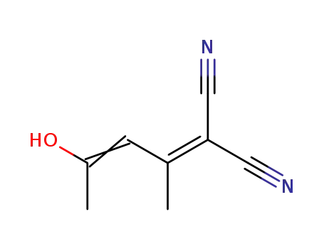 (3-hydroxy-1-methyl-but-2ξ-enylidene)-malononitrile