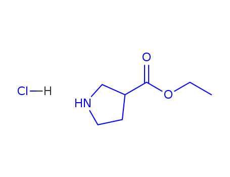 3-Pyrrolidinecarboxylic acid, ethyl ester, hydrochloride