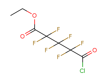 Pentanoic acid,5-chloro-2,2,3,3,4,4-hexafluoro-5-oxo-, ethyl ester