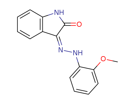1H-Indole-2,3-dione,3-[2-(2-methoxyphenyl)hydrazone] cas  16036-14-9