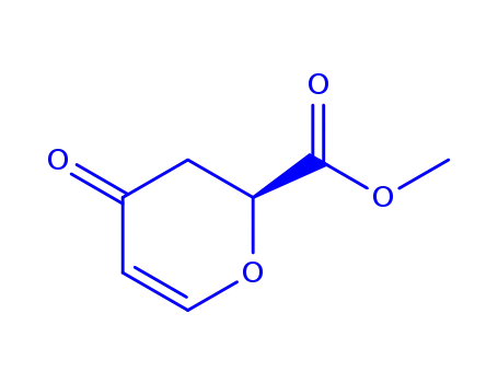 Molecular Structure of 333719-20-3 (2H-Pyran-2-carboxylicacid,3,4-dihydro-4-oxo-,methylester(9CI))
