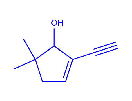 2-Cyclopenten-1-ol, 2-ethynyl-5,5-dimethyl- (9CI)