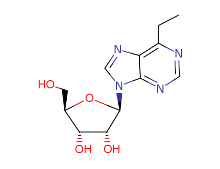 9H-Purine,6-ethyl-9-b-D-ribofuranosyl-