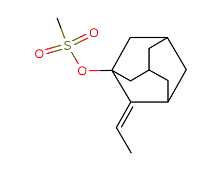 (E)-2-ethylidene-1-adamantyl mesylate