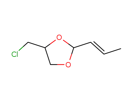4-(chloromethyl)-2-[(E)-prop-1-enyl]-1,3-dioxolane