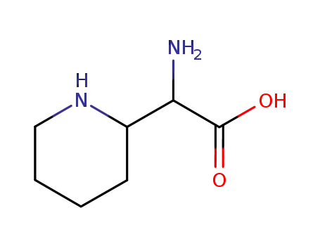 Molecular Structure of 183859-35-0 (2-Piperidineaceticacid,alpha-amino-(9CI))