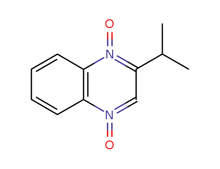 Molecular Structure of 16007-77-5 (2-Isopropylquinoxaline 1,4-dioxide)