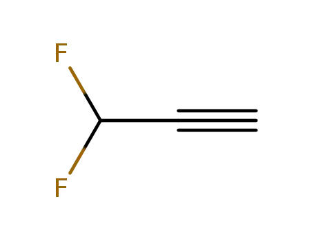 Molecular Structure of 18371-25-0 (3,3-difluoroprop-1-yne)