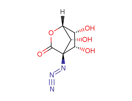 (1S,4R,5R,6R,7R)-4-Azido-5,6,7-trihydroxy-2-oxa-bicyclo[2.2.1]heptan-3-one