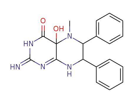 2,4a,5,6,7,8-ヘキサヒドロ-4a-ヒドロキシ-2-イミノ-5-メチル-6,7-ジフェニルプテリジン-4(3H)-オン