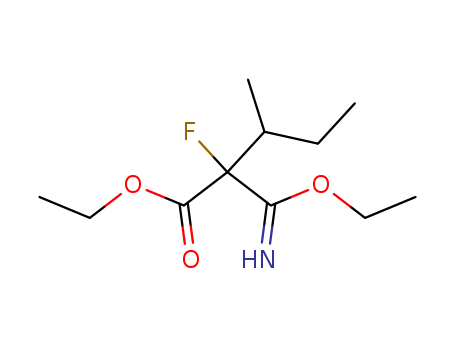 Pentanoicacid, 2-(ethoxyiminomethyl)-2-fluoro-3-methyl-, ethyl ester cas  18283-07-3