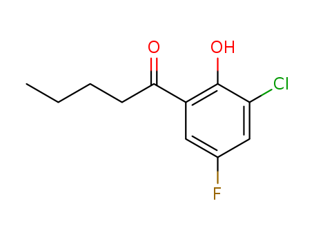 1-Pentanone,1-(3-chloro-5-fluoro-2-hydroxyphenyl)- cas  1813-22-5