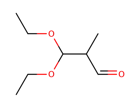 Molecular Structure of 22634-86-2 (3,3-diethoxy-2-methyl-propionaldehyde)