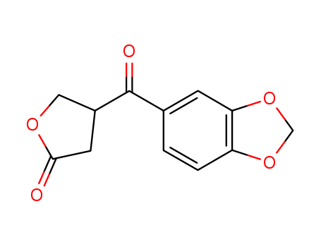 2(3H)-Furanone,4-(1,3-benzodioxol-5-ylcarbonyl)dihydro- cas  16108-39-7