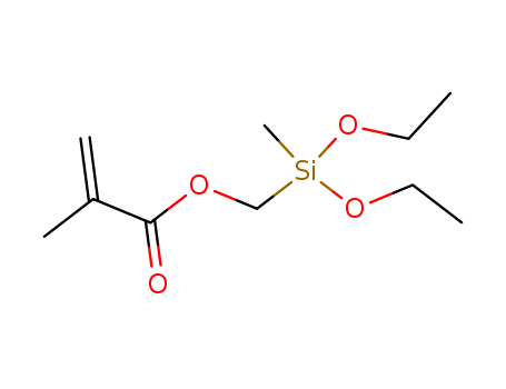 (Diethoxy(methyl)silyl)methyl methacrylate