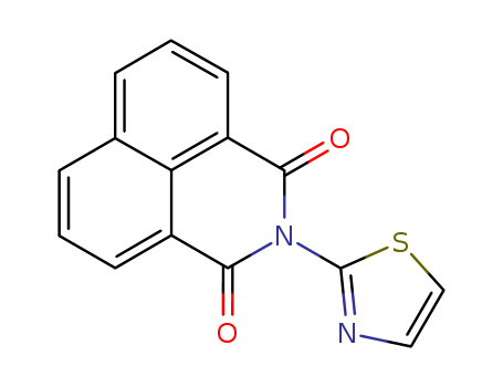 1H-Benz[de]isoquinoline-1,3(2H)-dione,2-(2-thiazolyl)- cas  16060-68-7