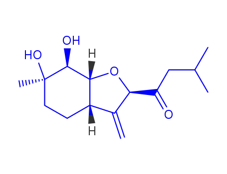 1-[(2R,3aS,6R,7S,7aR)-6,7-dihydroxy-6-methyl-3-methylideneoctahydro-1-benzofuran-2-yl]-3-methylbutan-1-one