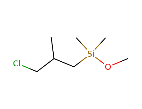 Silane,(3-chloro-2-methylpropyl)methoxydimethyl-
