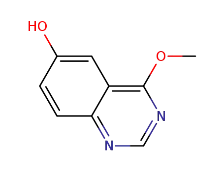 Molecular Structure of 182880-24-6 (6-Hydroxy-4-methoxyquinazoline)