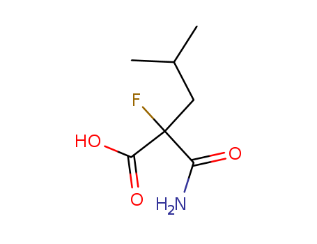 Pentanoic acid,2-(aminocarbonyl)-2-fluoro-4-methyl- cas  18283-38-0