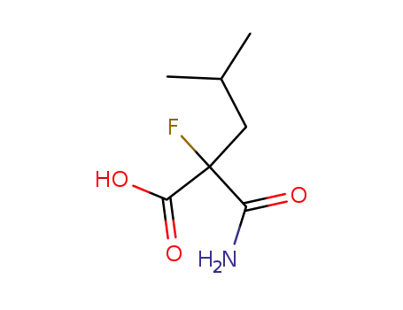 2-Carbamoyl-2-fluoro-4-methylpentanoic acid