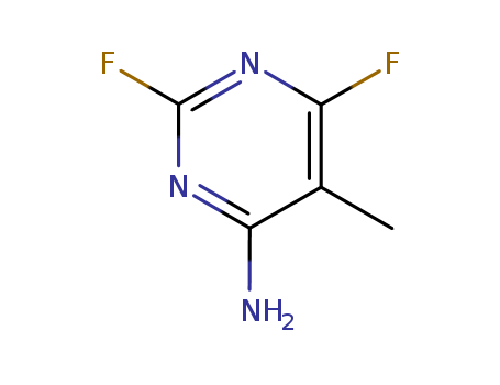 4-Pyrimidinamine,2,6-difluoro-5-methyl-